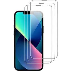 INF Skærmbeskytter iPhone 13/13 Pro hærdet glas 3-pak