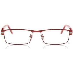 SmartBuy Collection Bailey Asian Fit 665D 53 Briller Mænd Burgunder 53mm