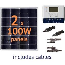 Grape Solar 200-Watt Off-Grid Solar Panel Kit