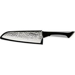 Kai Luna Series 7" With Sheath Black Santoku Knife