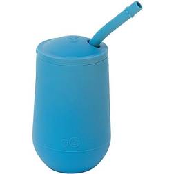 Ezpz Happy Cup Straw System In Blue Blue 8 Oz