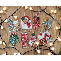 Letistitch Plastik Canvas Weihnachten 8-er Pack