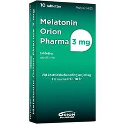 Orion Pharma Melatonin 3mg 10 st