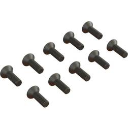 Arrma Flat Head Hex Machine Screw M2.5x8mm (10)