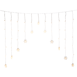 Konstsmide Snow Flakes Transparent Ljusslinga 41 Lampor