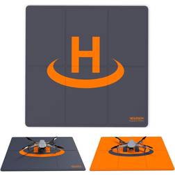 VCUTECH Drone Landing Pad Pro Fast-Fold Double-Side Waterproof 20 inch(50cm) Compatible with DJI Mavic Air 2 Mavic Mini 2 Mavic 2 Pro/Zoom