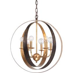 Crystorama Group 585 Luna Pendant Lamp