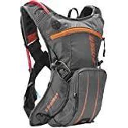 USWE Airborne 9 Hydration Backpack Grey/orange, Unisex, varusteet, laukut & reput, Monivärinen, ONESIZE