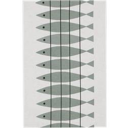 Almedahls Herring Kitchen Towel Grey, Blue, Yellow (70x40cm)