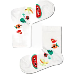 Happy Socks Kids Fruity - White/Green/Red/Orange/Yellow/Black