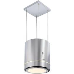 Klarstein Tron Ambience Island Extractor, Sølv, Transparent