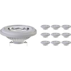 Noxion Multipack 10x Lucent LED Spot G53 AR111 7.4W 530lm 24D 930 Highest Colour Rendering Dimmable Replacer for 50W