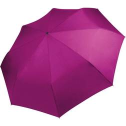 KiMood vikbar handväska paraply (en storlek) (fuchsia)