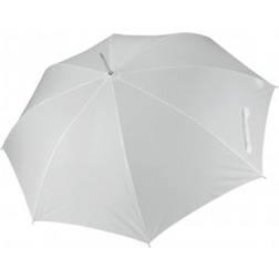 KiMood Paraguas Cúpula Transparente Apertura Automática - Blanco