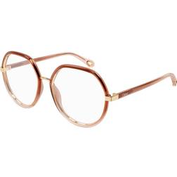 Chloé CH 0131O 002, including lenses, ROUND Glasses, FEMALE