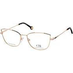 Carolina Herrera VHE 133 08FE, including lenses, BUTTERFLY Glasses, FEMALE