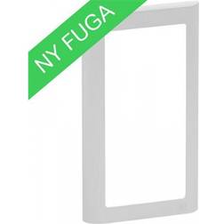 Schneider Electric LK Fuga Design ramme 63 soft 1x2 modul lodret, lysegrå