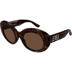 Balenciaga BB0235S HAVANA/BROWN 52/24/145