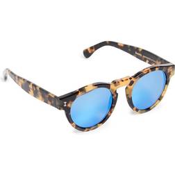 Illesteva Leonard L-04BM 48 Solbriller Mænd Tortoiseshell - Yellow Tortoise