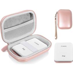 GETGEAR Case forCanon Ivy 2 Mini/Canon Ivy Mini/Canon Ivy CLIQ 2 CLIQ 2 CLIQ Photo Printer Mobile Wireless Bluetooth Instant Camera Printer(R) (Rose Gold)