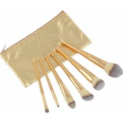 LaRoc Cosmetics 6 Piece Gold Brush Set