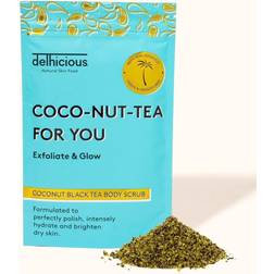 Delhicious Delhicious Coconut Black Tea Body Scrub 100g
