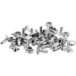 Rapid Lot de 25 Rivets Acier Diam.3 x H.8 mm