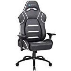 Newskill Valkyr Professional Gaming Stol, Ventilerande PU Mikroperforerad sits Andningsbar, 180º, 4D armstöd och justerbar höjd, Maximal belastning 150Kg, Lumbar och Cervikal kudde, Vit