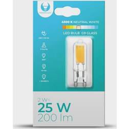 Forever LED-pære G9 Glass 2W 230V 4500K 200lm