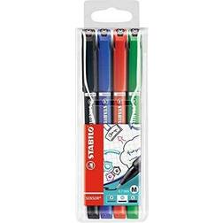 Stabilo Fineliner Sensor Medium 4 St