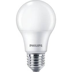 Philips LED Standard 8W (60W) A60 E27 827 Mat 2-pak