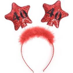 PartyDeco 40 års hårbøjle