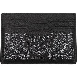 Amiri Leather Bandana Cardholder