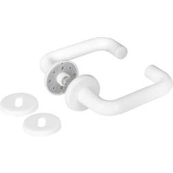 Solar Plus Dørgreb U-form hvid plast 10089 1stk