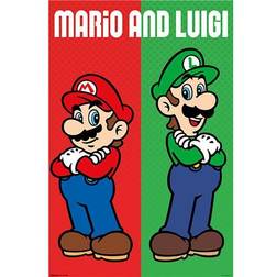 Nintendo Mario og Luigi Plakat