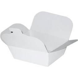 Diverse Kina æske Wok, 500 ml, 89x109x48 mm, hvid Madkasse
