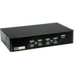 Secomp RL 14013329 4-Port USB DisplayPort KVM Switch