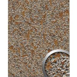 WallFace 14805 LAVA Wall panel textured stone optic plate brown grey 2.60 sqm