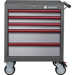 Toolcraft 890680 Workshop trolley Factory colour:Grey, Anthracite, Red