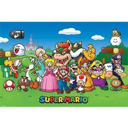 Nintendo Characters plakat