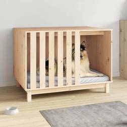 vidaXL Niche Pour Chien 100x70x72 cm Bois de Pin Massif