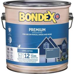 Bondex Bondex Premium Opaque 2.5L Wood Paint Grey, Silver