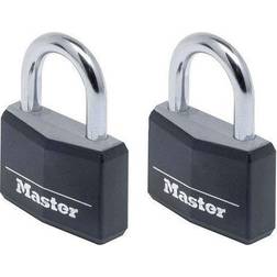Master Lock 2 Cadenas En Aluminium 40 mm