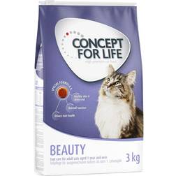 Concept for Life Beauty Para Gatos 3 x 3 kg Receita Melhorada