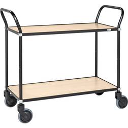 Konga Mekaniska mek 95 x 43 Musta/Koivu Design-vaunu