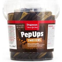 Dogman Pep Ups Twisters 450g