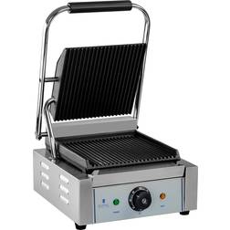 Royal Catering Kontaktgrill - 1800 W räfflad