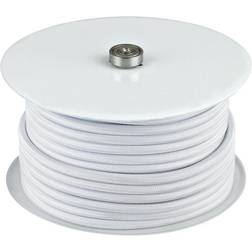 Halo Design Fabric Cord White Lampupphängning