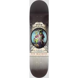 Toy Machine Axel Cruysberghs Brain Stealer 8.25" Skateboard Deck black/white Uni