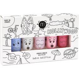 Nailmatic Kids kit med nagellack Gaston, Super, Polly, Bella, Kitty